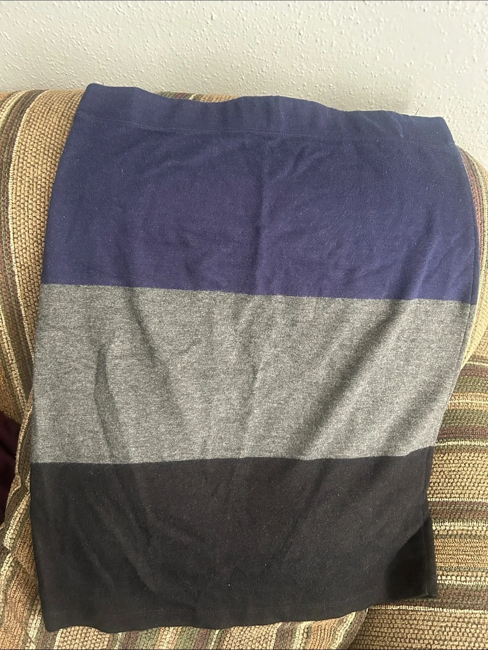Max Studio colorblock skirt